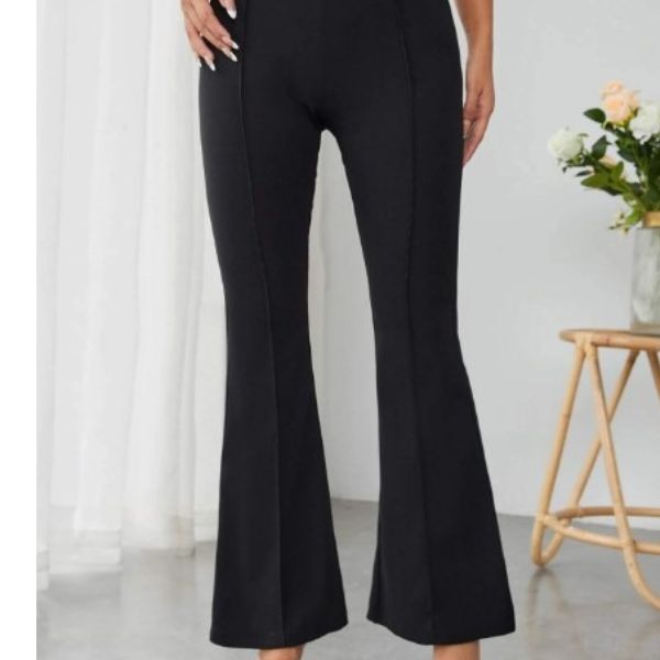 Jorjet Blend Bootcut Parallel Trousers for Women – Regular Fit RimJim Pants