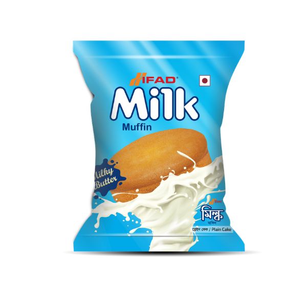Ifad Plain Milk Cake 10gm Mini Candy Pack – 24 Pieces Creamy Milk Treat